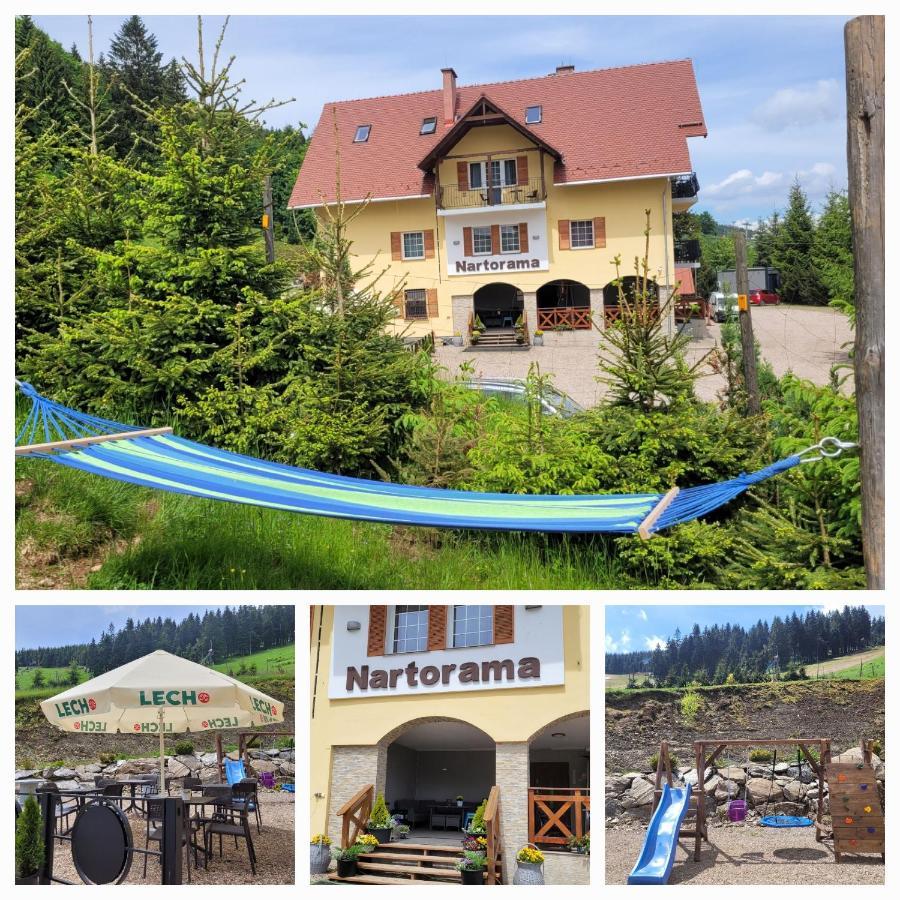 Bed and Breakfast Nartorama Hotrest Zieleniec  Exterior foto